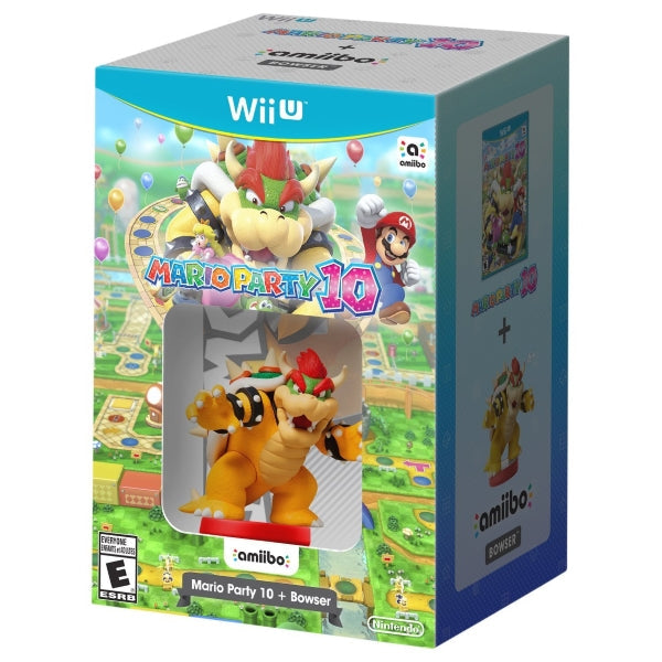 Mario Party 10 + Bowser Amiibo [Nintendo Wii U]