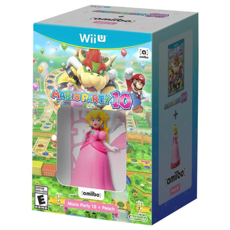 Mario Party 10 + Peach Amiibo [Nintendo Wii U]