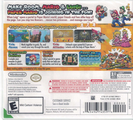 Mario & Luigi: Paper Jam [Nintendo 3DS]