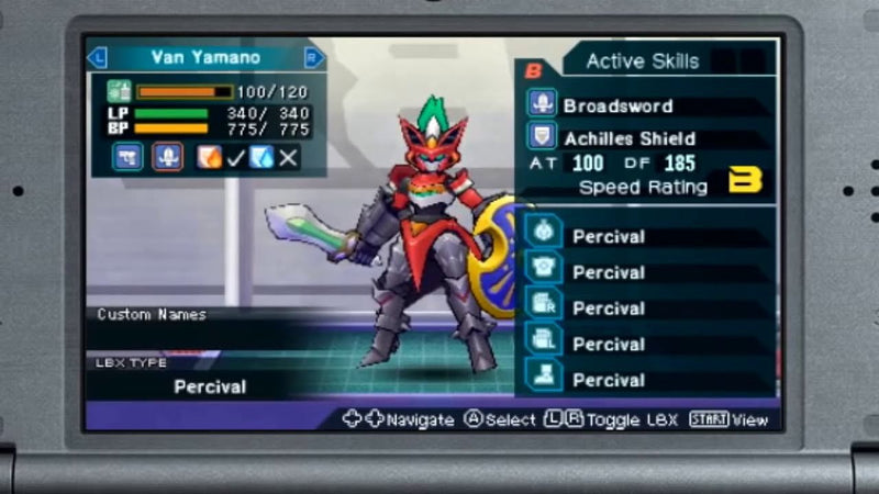 LBX: Little Battlers eXperience [Nintendo 3DS]