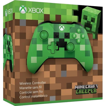 Xbox One Wireless Controller - Minecraft Creeper [Xbox One Accessory]