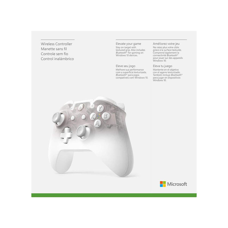 Xbox One Wireless Controller - Phantom White Special Edition [Xbox One Accessory]