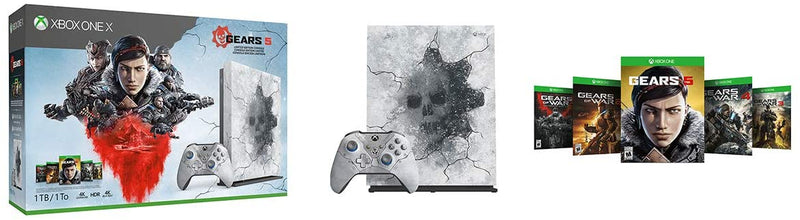 Microsoft Xbox One X Console - Gears 5 Limited Edition Bundle - 1TB [Xbox One System]
