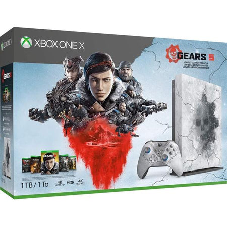 Microsoft Xbox One X Console - Gears 5 Limited Edition Bundle - 1TB [Xbox One System]