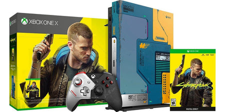 Microsoft Xbox One X Console - Cyberpunk 2077 Limited Edition Bundle - 1TB [Xbox One System]