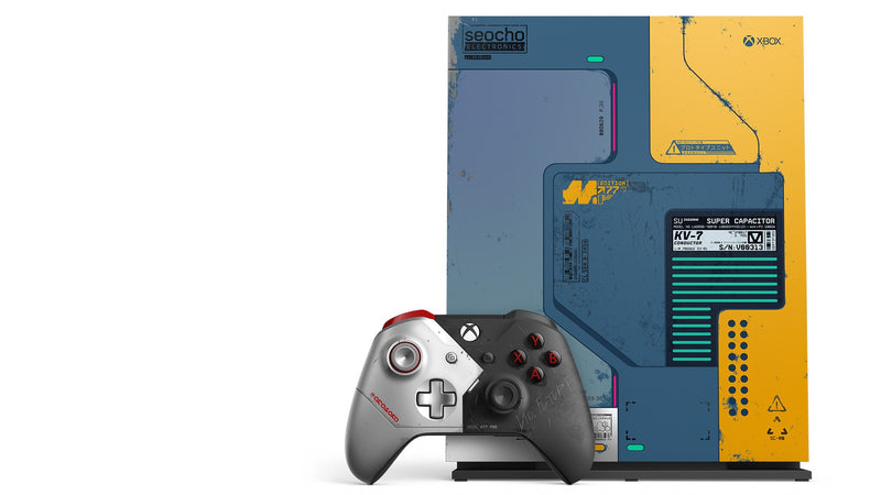 Microsoft Xbox One X Console - Cyberpunk 2077 Limited Edition Bundle - 1TB [Xbox One System]