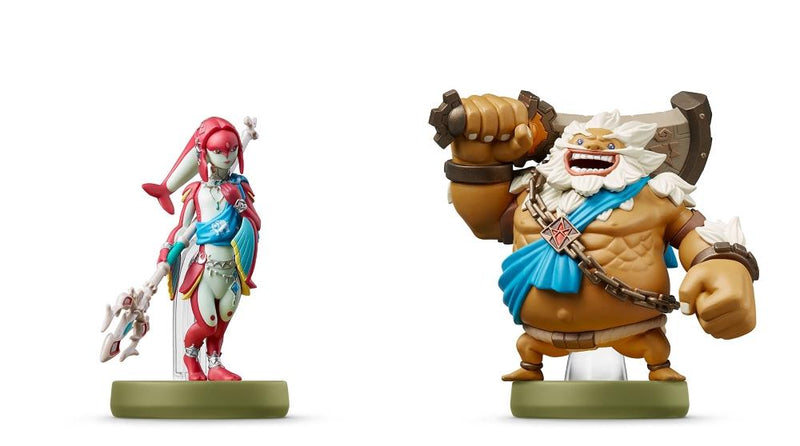 Urbosa + Revali + Mipha + Daruk : Champions Amiibo 4-Pack - The Legend of Zelda: Breath of the Wild [Nintendo Accessory]