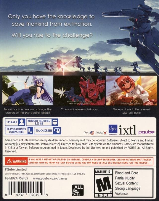 Muv-Luv Alternative [Sony PS Vita]