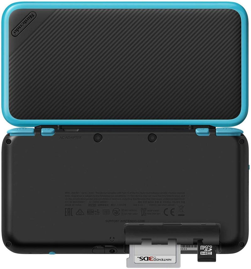 NEW Nintendo 2DS XL Console - Black + Turquoise [NEW Nintendo 2DS System]