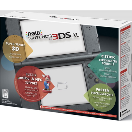 NEW Nintendo 3DS XL - Black [NEW Nintendo 3DS XL System]