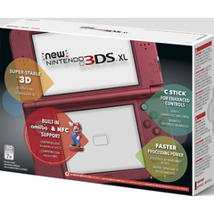 NEW Nintendo 3DS XL - Red [NEW Nintendo 3DS XL System]