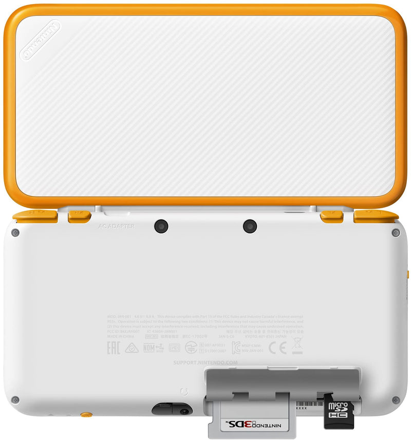 NEW Nintendo 2DS XL Console - Orange and White - Includes Mario Kart 7 [NEW Nintendo 2DS System]