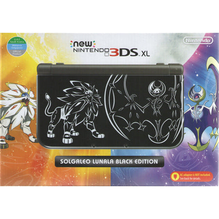 NEW Nintendo 3DS XL - Solgaleo Lunala Black Edition [NEW Nintendo 3DS XL System]