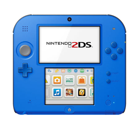 Nintendo 2DS Console - Electric Blue 2 - Includes New Super Mario Bros. 2 [Nintendo 2DS System]