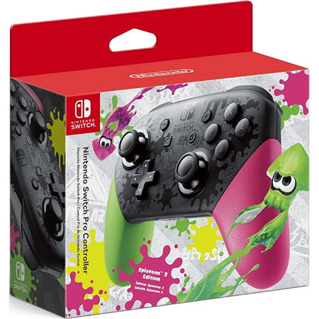 Splatoon 2 Edition Nintendo Switch Pro Controller [Nintendo Switch Accessory]