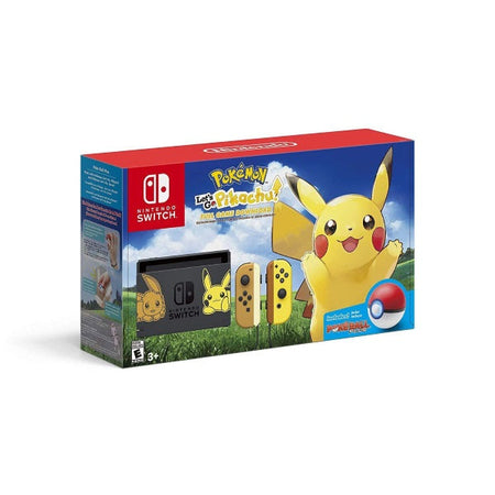Nintendo Switch Console - Pokemon Let's Go, Pikachu! + Poke Ball Plus Bundle Edition [Nintendo Switch System]