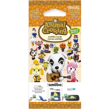 Nintendo Animal Crossing Amiibo Cards - Series 2 - 3 Card Pack [Nintendo Accessory]