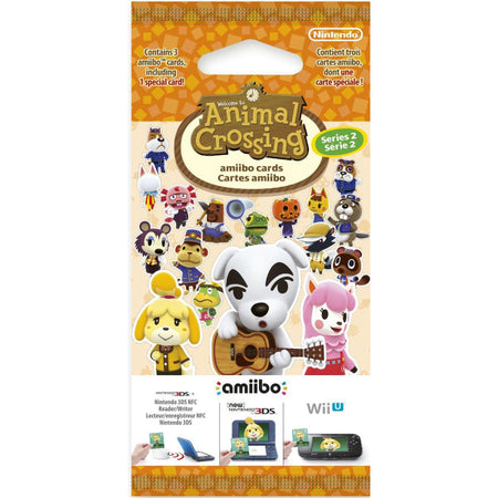 Nintendo Animal Crossing Amiibo Cards - Series 2 - 3 Card Pack [Nintendo Accessory]