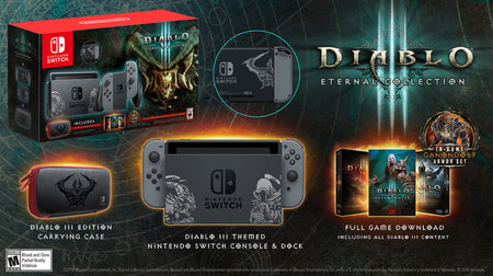Nintendo Switch Console - Diablo III: Eternal Collection Bundle [Nintendo Switch System]