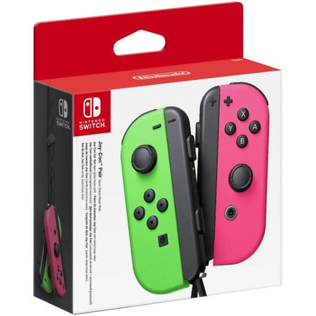Nintendo Switch Joy-Con Controller Pair - Neon Green & Pink [Nintendo Switch Accessory]