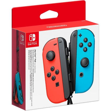 Nintendo Switch Joy-Con Controller Pair - Neon Red & Blue [Nintendo Switch Accessory]
