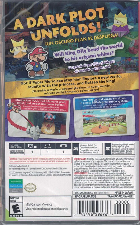 Paper Mario: The Origami King [Nintendo Switch]