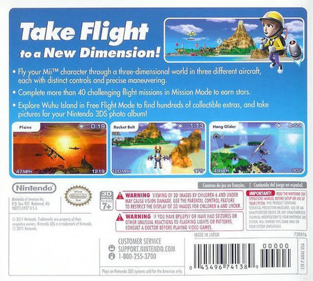 Pilotwings Resort [Nintendo 3DS]