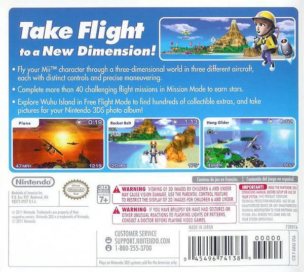 Pilotwings Resort [Nintendo 3DS]