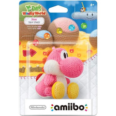 Pink Yarn Yoshi Amiibo - Yoshi's Woolly World Series [Nintendo Accessory]