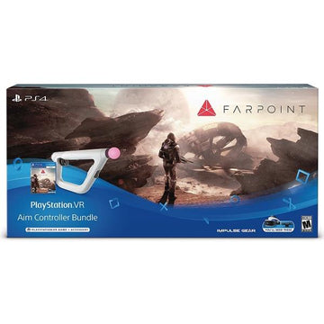 PlayStation VR Aim Controller Bundle - Accessory + Farpoint Video Game - PSVR [PlayStation 4]
