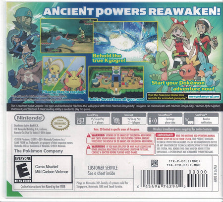 Pokemon Alpha Sapphire [Nintendo 3DS]
