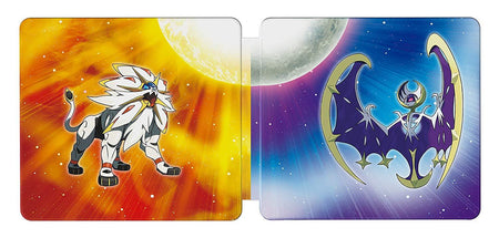 Pokemon Sun & Moon - SteelBook Game Case Dual Pack Limited Edition [Nintendo 3DS]