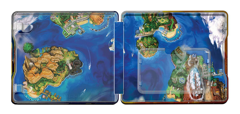 Pokemon Sun & Moon - SteelBook Game Case Dual Pack Limited Edition [Nintendo 3DS]