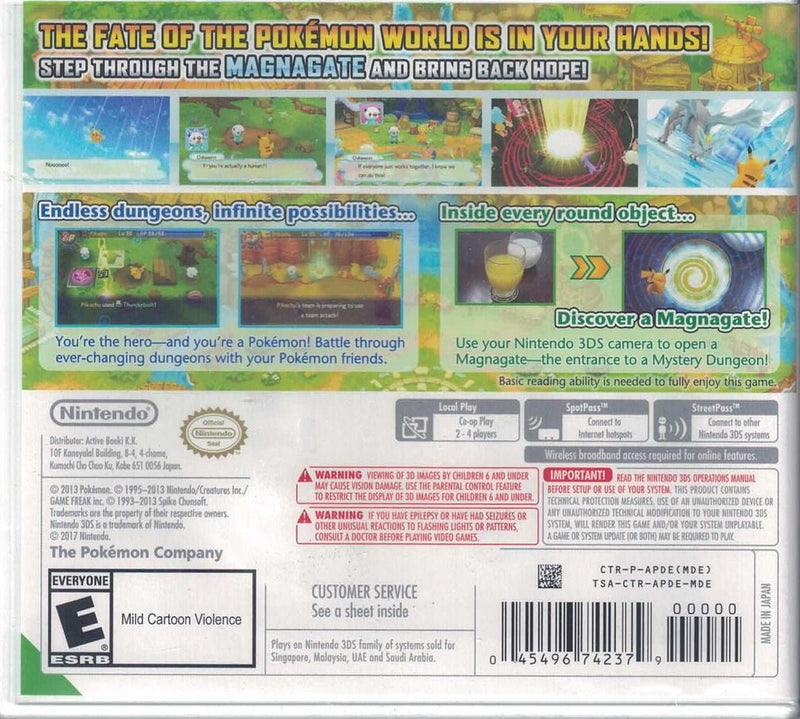 Pokemon Mystery Dungeon: Gates to Infinity [Nintendo 3DS]