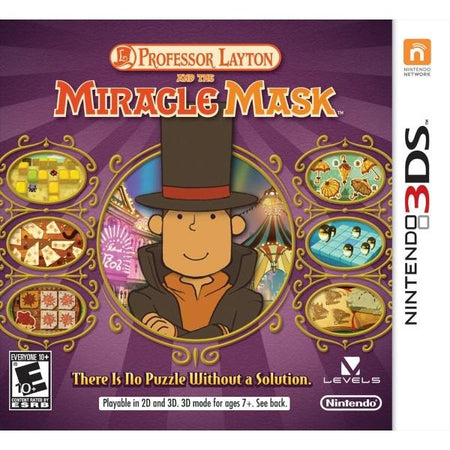 Professor Layton and the Miracle Mask [Nintendo 3DS]