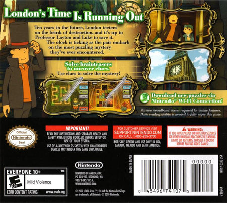 Professor Layton and the Unwound Future [Nintendo DS DSi]