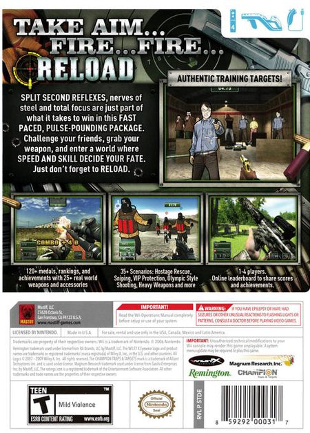 Reload: Target Down [Nintendo Wii]