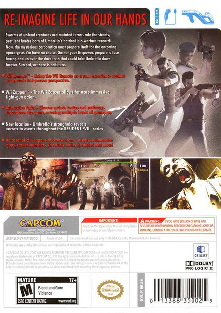 Resident Evil: The Umbrella Chronicles [Nintendo Wii]