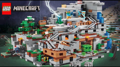 LEGO Minecraft The Mountain Cave 2863 Piece Building Kit [LEGO, #21137]