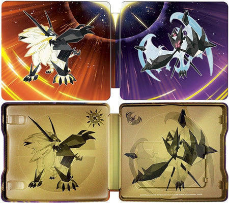 Pokemon Ultra Sun and Ultra Moon Steelbook Dual Pack Edition [Nintendo 3DS]