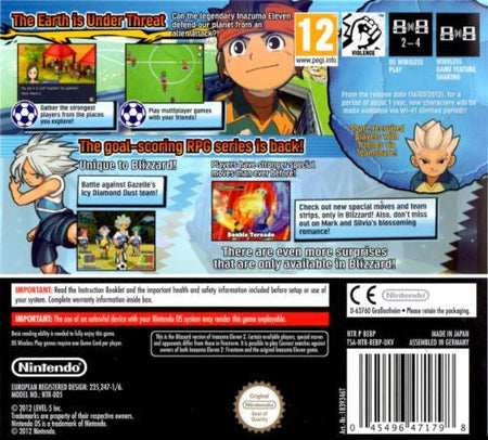 Inazuma Eleven 2: Blizzard [Nintendo DS DSi]