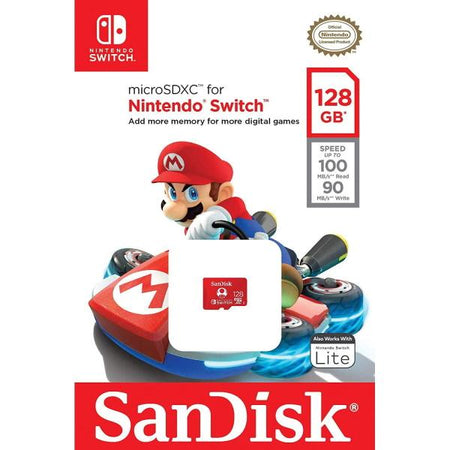 SanDisk 128GB MicroSDXC Memory Card [Nintendo Switch Accessory]