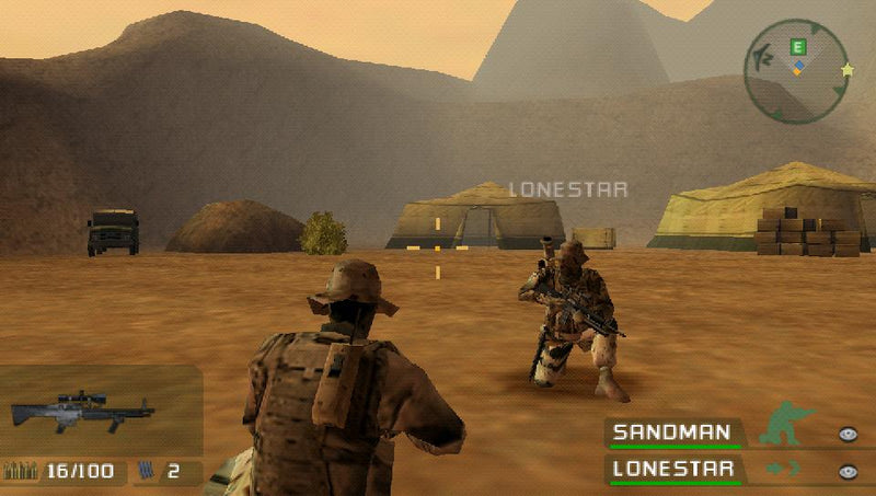 SOCOM: U.S. Navy SEALs Fireteam Bravo [Sony PSP]