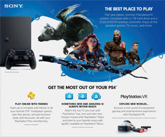 PlayStation 4 Slim Console - Jet Black - 1TB [PlayStation 4 System]