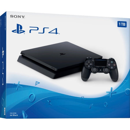 PlayStation 4 Slim Console - Jet Black - 1TB [PlayStation 4 System]