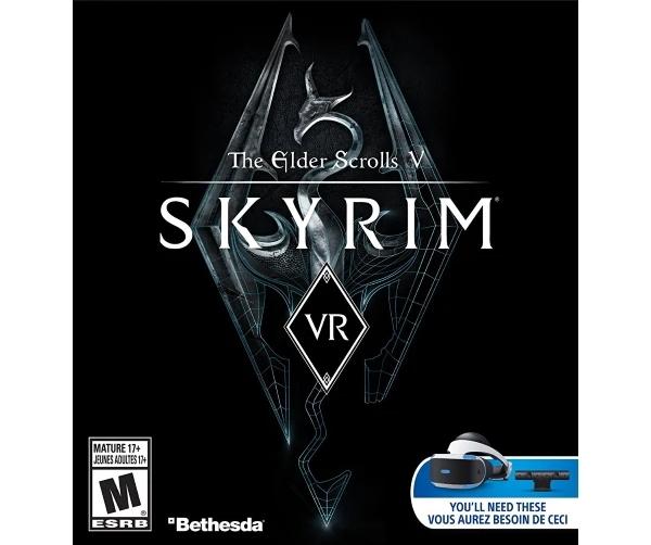 PlayStation VR Mega Pack - PlayStation VR WORLDS + The Elder Scrolls V: Skyrim VR + Astro Bot: Rescue Mission + Resident Evil 7: Biohazard + Everybody's Golf VR Bundle - PSVR [PlayStation 4]