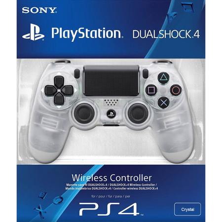 DualShock 4 Wireless Controller - Crystal Exclusive [PlayStation 4 Accessory]