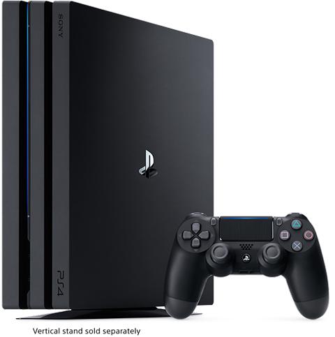 Sony PlayStation 4 Pro Console - Jet Black - 1TB [PlayStation 4 System]