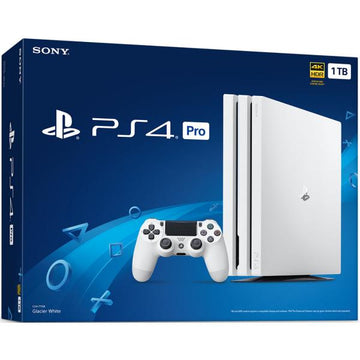 Sony PlayStation 4 Pro Console - Glacier White - 1TB [PlayStation 4 System]