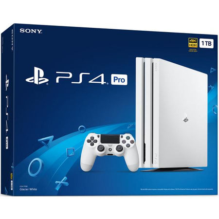 Sony PlayStation 4 Pro Console - Glacier White - 1TB [PlayStation 4 System]